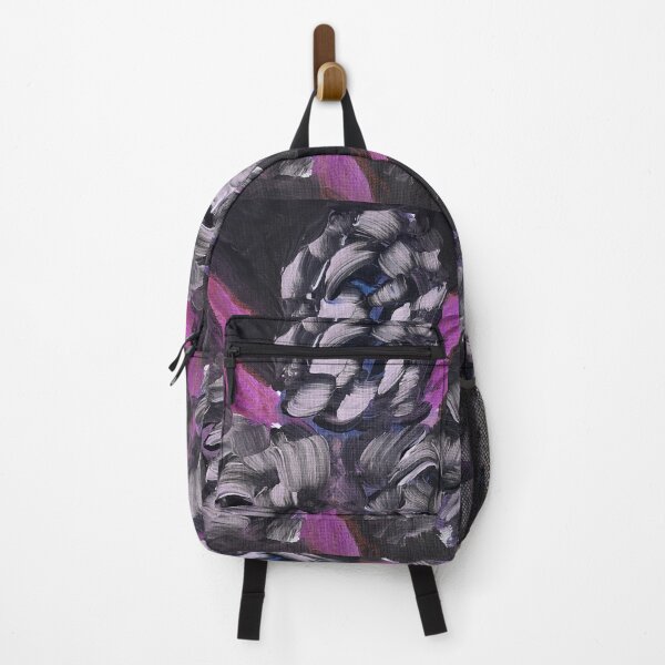 Item preview, Violet Impact Burst – Textured Modern Art designed and sold by Kaya10Studio.