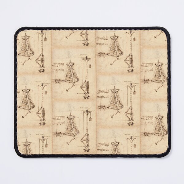 Item preview, Codex Atlanticus Folio by Leonardo da Vinci: Engineering Study Poster designed and sold by artofuniverse.