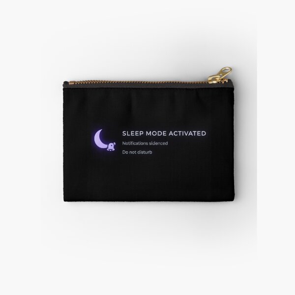 Item preview, Sleep Mode Activated – Do Not Disturb Notifications Silenced Design designed and sold by Mad Factory Designs.