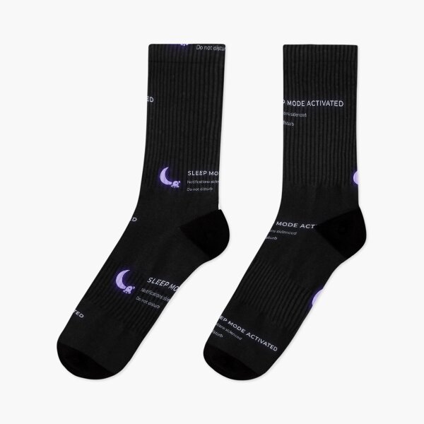 Item preview, Sleep Mode Activated – Do Not Disturb Notifications Silenced Design designed and sold by Mad Factory Designs.