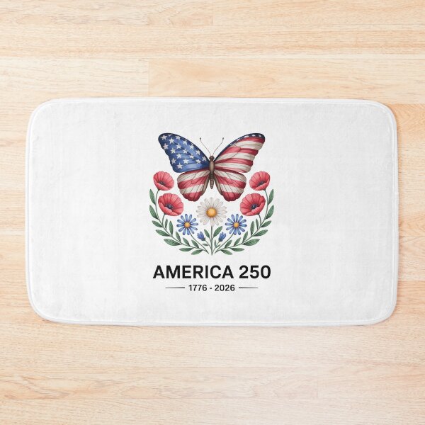Item preview, Patriotic Butterfly with Flowers designed and sold by jkrphoto.