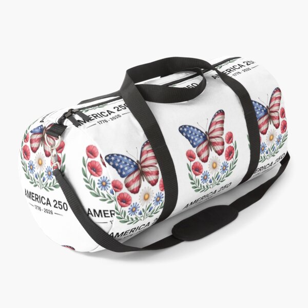 Item preview, Patriotic Butterfly with Flowers designed and sold by jkrphoto.