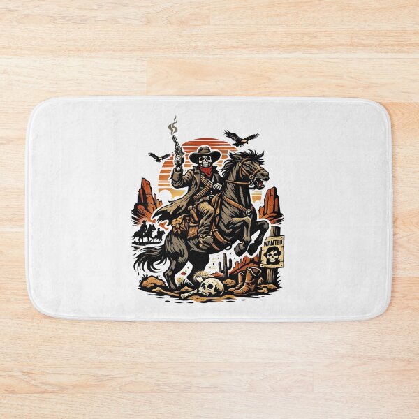 Item preview, Dead Man Riding Skeleton Cowboy designed and sold by Owcomm.