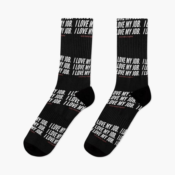 Item preview, I Love My Job. I Love My Job. I Love My Job. Barely Holding It Together Work Humor Professional Sarcasm designed and sold by SofenArt.