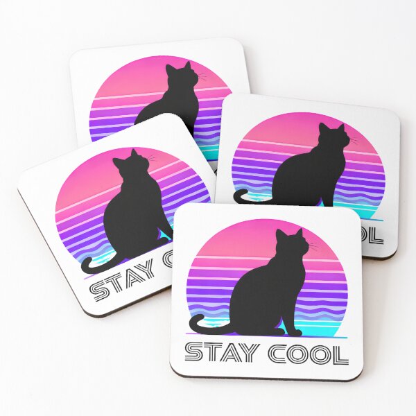 Item preview, Retro 90s Cat - Vaporwave Aesthetics & Vintage Streetwear designed and sold by SubliStudio365.