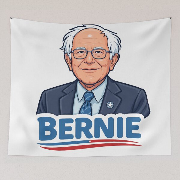 Item preview, Bernie Sanders Political Cartoon designed and sold by Owcomm.