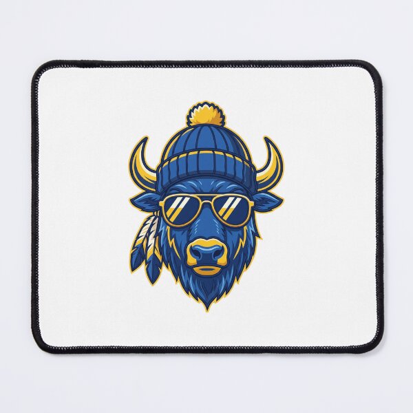 Item preview, Cool Buffalo Beanie Sunglasses Wild Animal designed and sold by SofenArt.
