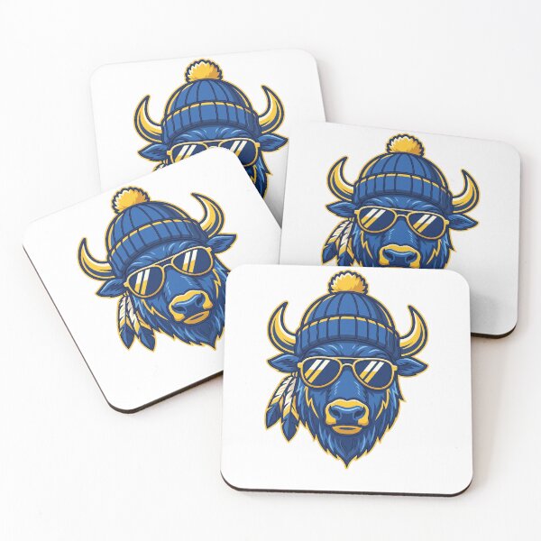 Item preview, Cool Buffalo Beanie Sunglasses Wild Animal designed and sold by SofenArt.