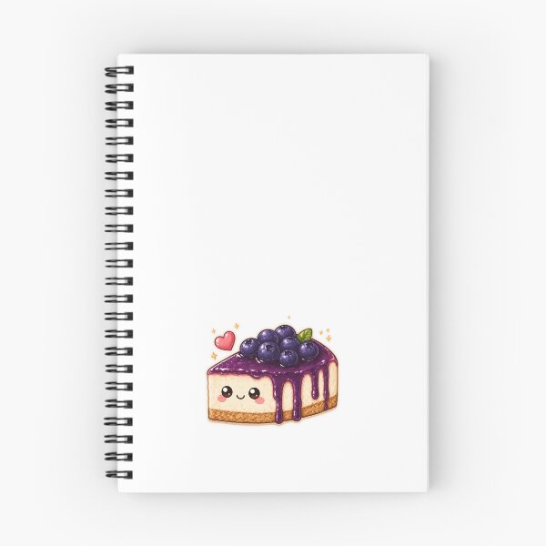 Item preview, Cute Kawaii cheesecake blueberry designed and sold by Design by Sara.