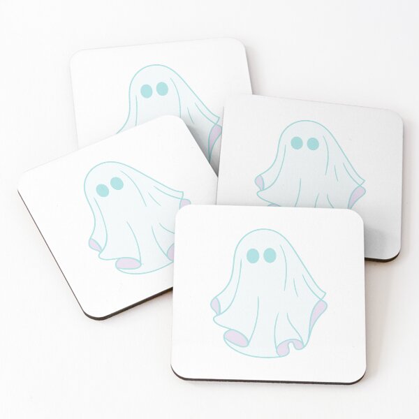 Item preview, Cute Ghost Sticker | Kawaii Spooky Ghost Design | Minimal Halloween Aesthetic Art designed and sold by MAStrends.