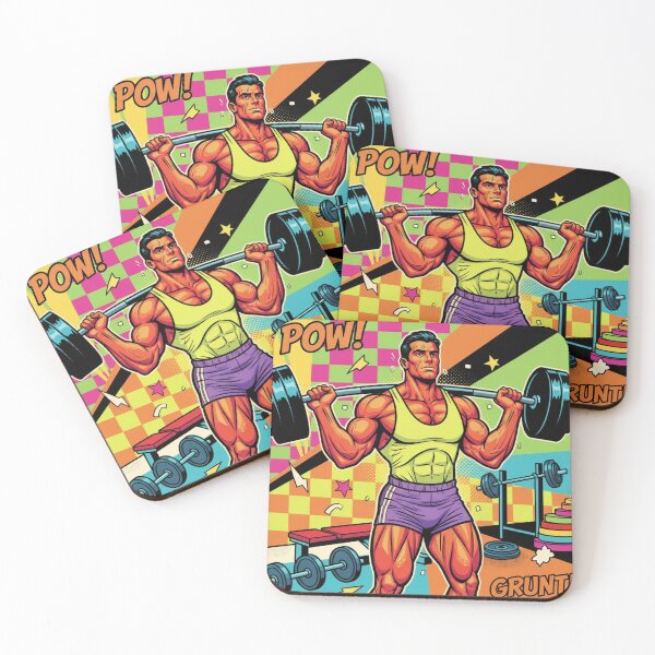 Item preview, The Power gym of the 80s designed and sold by MaciejErdon.