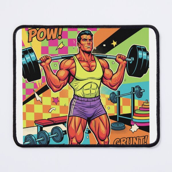 Item preview, The Power gym of the 80s designed and sold by MaciejErdon.