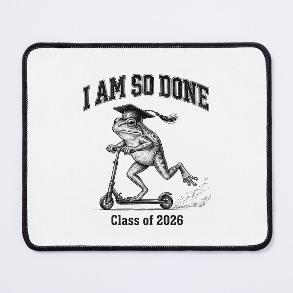 Item preview, I Am So Done Class Of 2026 Graduation Senior Student Graduate designed and sold by SofenArt.