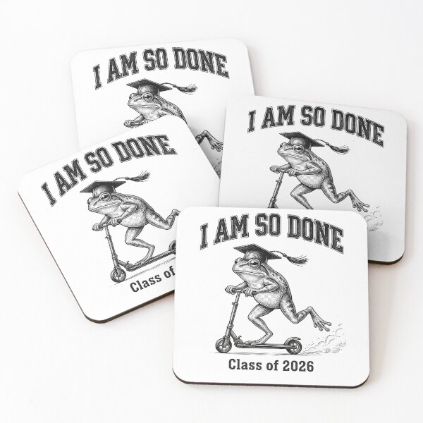 Item preview, I Am So Done Class Of 2026 Graduation Senior Student Graduate designed and sold by SofenArt.