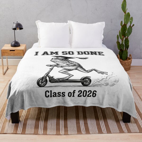 Item preview, I Am So Done Class Of 2026 Graduation Senior Student Graduate designed and sold by SofenArt.