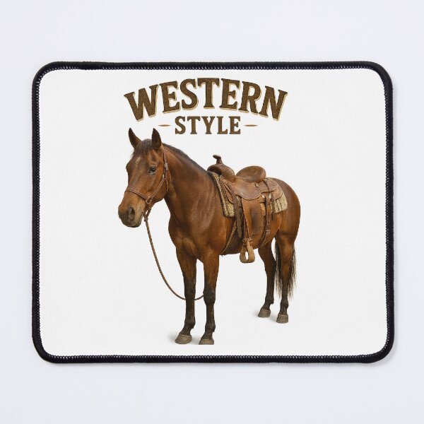 Item preview, Western Style Horse – Classic Country Cowboy Spirit designed and sold by QuarterHorseArt by Just my Studio.