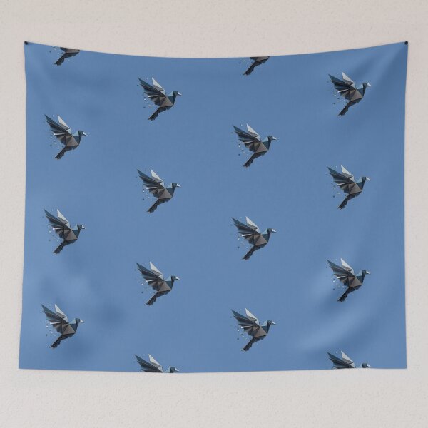 Item preview, Majestic 3D Bird Graphic - Modern Urban T-Shirt designed and sold by Tama-sirth.