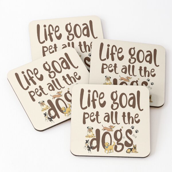 Item preview, Life Goal Pet All The Dogs Shirt for Women Kids Funny Dog designed and sold by Colorfulman.