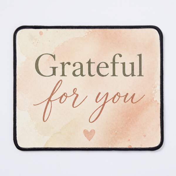 Item preview, Grateful For You Watercolour Typography | Appreciation designed and sold by inspired-works.