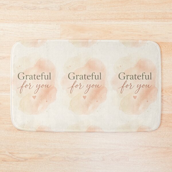 Item preview, Grateful For You Watercolour Typography | Appreciation designed and sold by inspired-works.