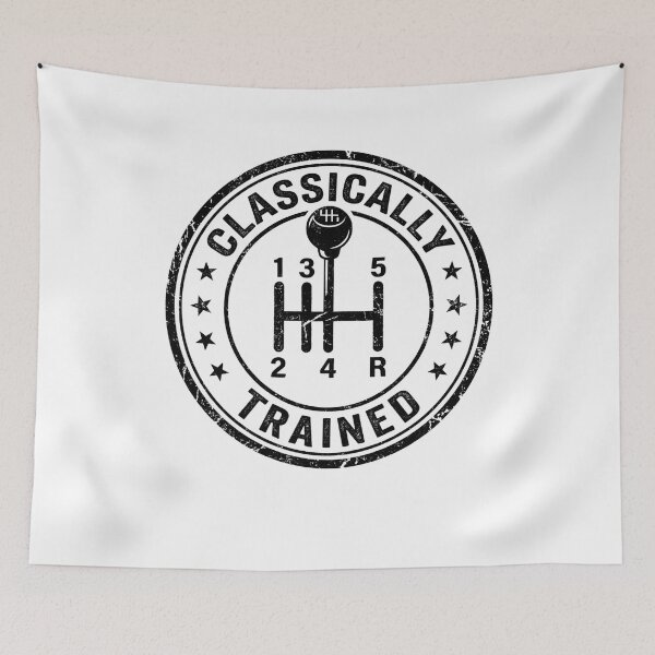 Item preview, Classically Trained Manual Transmission Car Enthusiast Driver designed and sold by SofenArt.