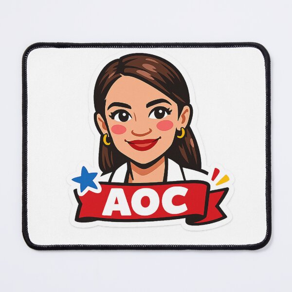 Item preview, AOC Alexandria Ocasio-Cortez designed and sold by Owcomm.