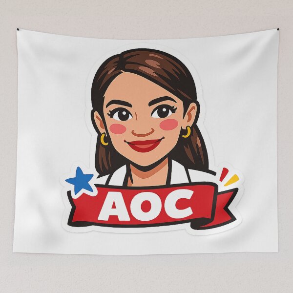 Item preview, AOC Alexandria Ocasio-Cortez designed and sold by Owcomm.