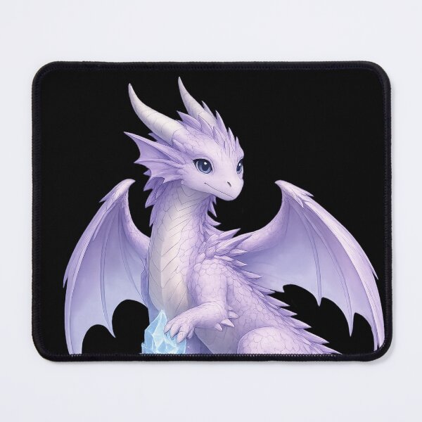 Item preview, Lavender Dragon Art designed and sold by Hatchling Hollow.