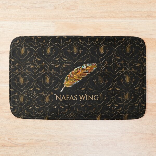 Item preview, Sabr Islamic Calligraphy Gold Leaf Leather Pattern – Patience & Peace  designed and sold by Nafas Wing.