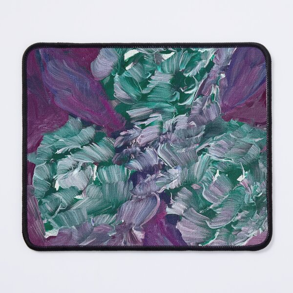 Item preview, Emerald Swirl Bloom – Abstract Floral Motion designed and sold by Kaya10Studio.
