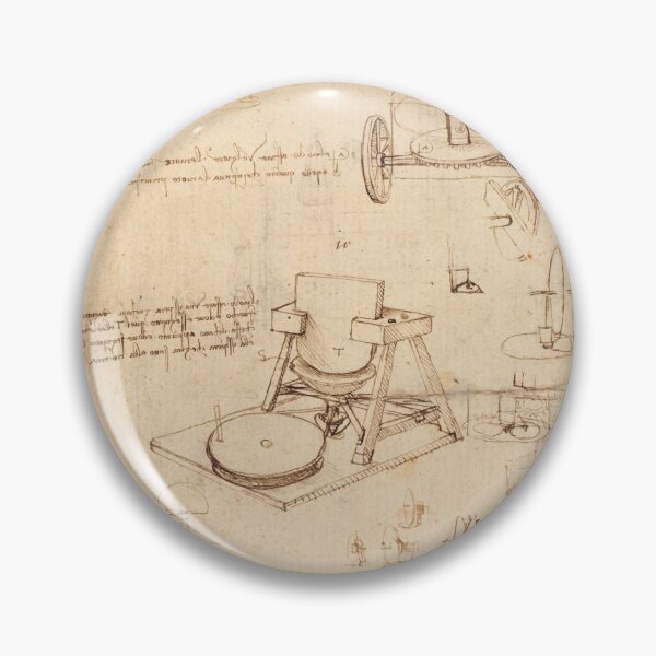Item preview, Codex Atlanticus Folio by Leonardo da Vinci: Mechanical Studies Poster designed and sold by artofuniverse.