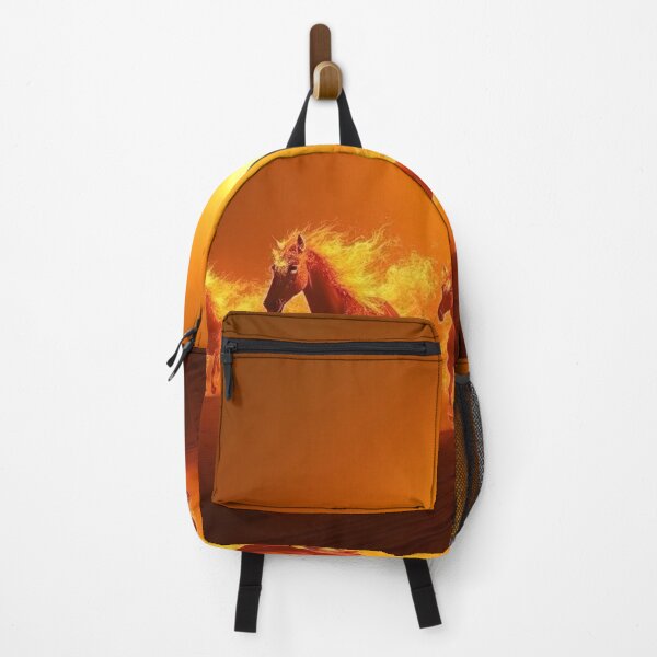 Item preview, Powerful Fire Horses Galloping at Sunrise designed and sold by MJMVisuals.