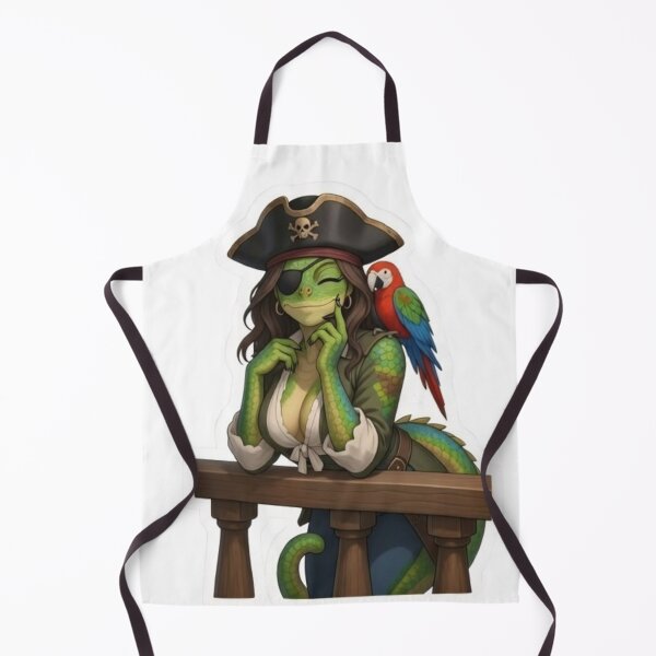 Item preview, Pirate chameleon Captain designed and sold by Couldbebettah.