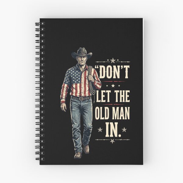 Item preview, Don't Let The Old Man In Cowboy American Patriot Resilience designed and sold by SofenArt.