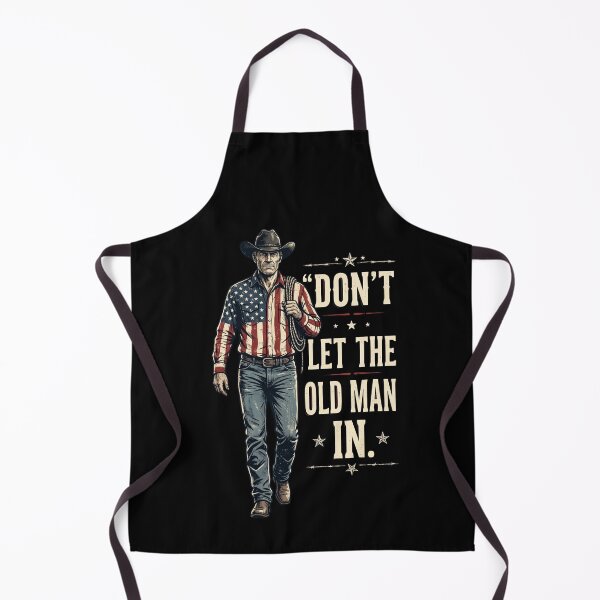 Item preview, Don't Let The Old Man In Cowboy American Patriot Resilience designed and sold by SofenArt.