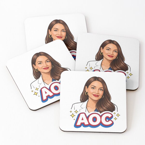 Item preview, Alexandria Ocasio-Cortez AOC Portrait designed and sold by Owcomm.