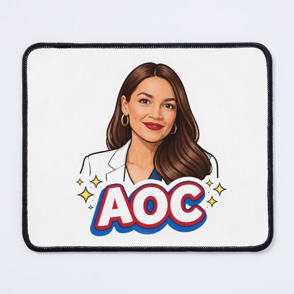 Item preview, Alexandria Ocasio-Cortez AOC Portrait designed and sold by Owcomm.