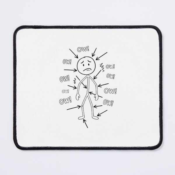Item preview, Ow! Chronic Pain Awareness Invisible Illness Stress Overwhelmed designed and sold by SofenArt.