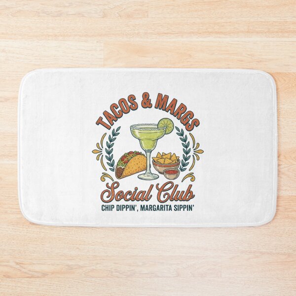 Item preview, Tacos & Margs Social Club Chip Dippin', Margarita Sippin' Mexican Food Party designed and sold by SofenArt.