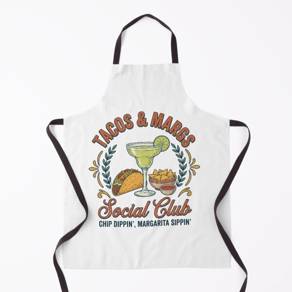 Item preview, Tacos & Margs Social Club Chip Dippin', Margarita Sippin' Mexican Food Party designed and sold by SofenArt.
