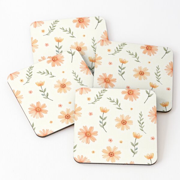 Item preview, Scattered Sunny Blossoms for Fresh Summer Vibes designed and sold by mittie101.