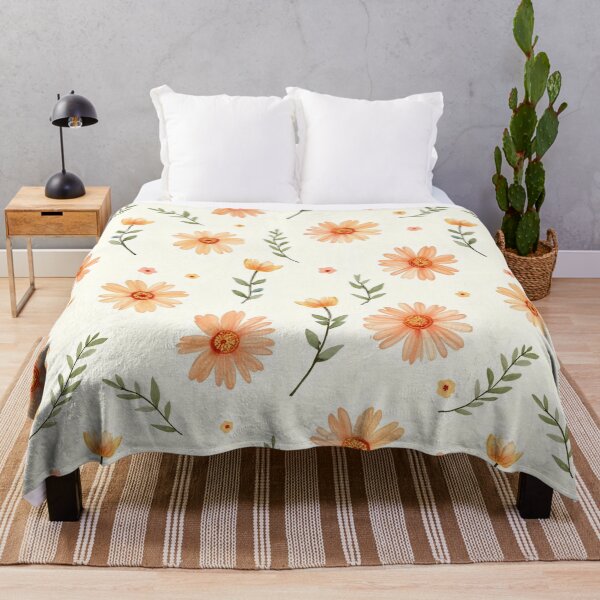Item preview, Scattered Sunny Blossoms for Fresh Summer Vibes designed and sold by mittie101.