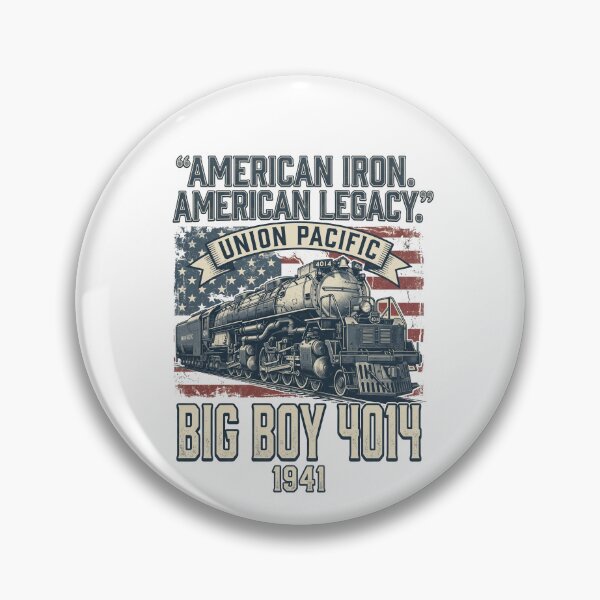 Item preview, American Iron. American Legacy. Union Pacific Big Boy 4014 1941 Steam Locomotive Train Railfan designed and sold by SofenArt.