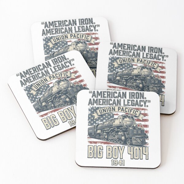 Item preview, American Iron. American Legacy. Union Pacific Big Boy 4014 1941 Steam Locomotive Train Railfan designed and sold by SofenArt.