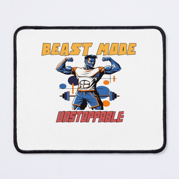 Item preview, Beast Mode Unstoppable Bodybuilding Vector Gym Motivation designed and sold by ArtdesignsA.