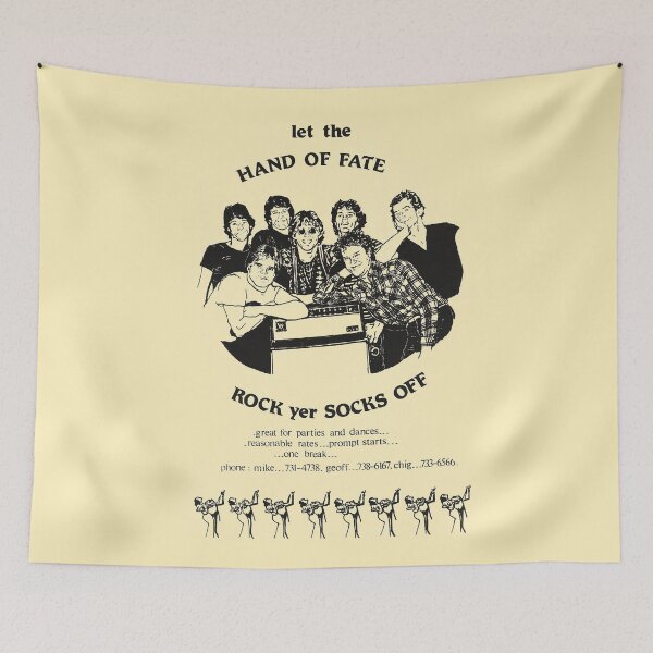 Item preview, Hand of Fate - Rock yer Socks Off (Poster) designed and sold by MasterJames.