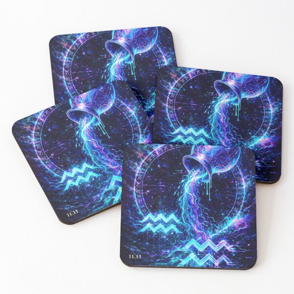 Item preview, Psychedelic Zodiac Aquarius designed and sold by DraineiPictures.