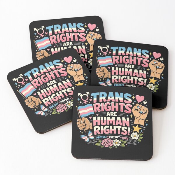 Item preview, Trans Rights Are Human Rights Protect Support Love designed and sold by Owcomm.
