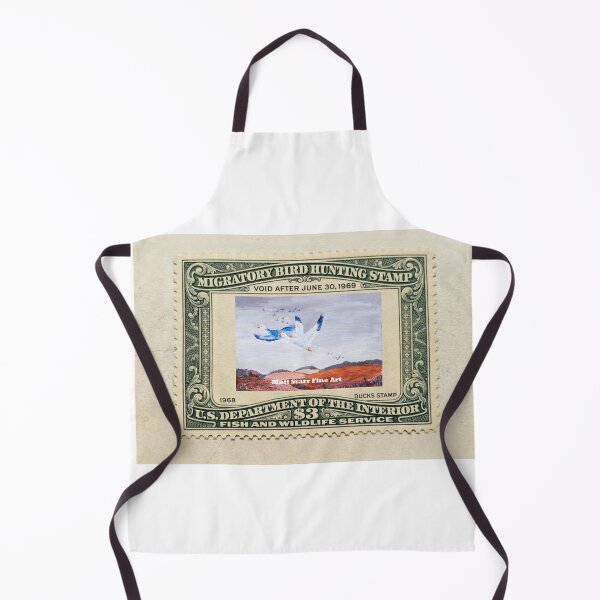 Item preview, Migratory Bird Hunting Stamp with snow geese designed and sold by Matt Starr Fine Art .