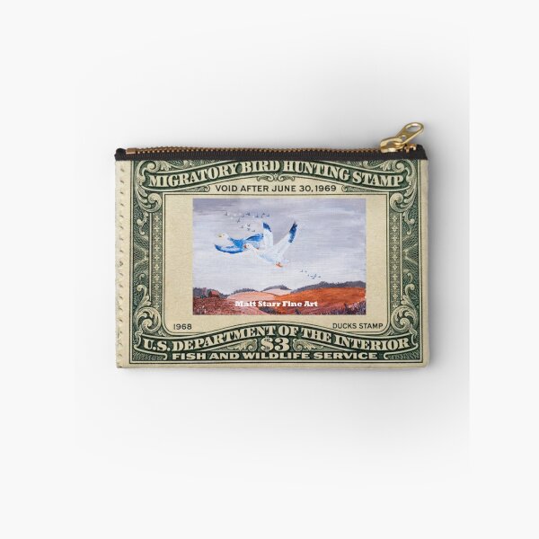 Item preview, Migratory Bird Hunting Stamp with snow geese  designed and sold by Matt Starr Fine Art .